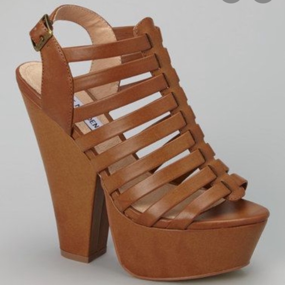 Steve Madden Glendael Gladiator Platform Heels